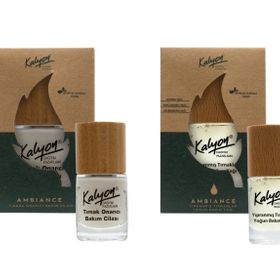 Kalyon 11 ml Bitkisel Tırnak Onarıcı Bakım Cilası + 11 ml Yıpranmış Tırnaklar Yoğun Bakım Yağı