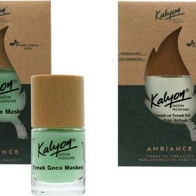 Kalyon 11 ml Bitkisel Tırnak ve Tırnak Eti Nemlendirici İki Fazlı Yağ + 11 ml Tırnak Gece Maskesi