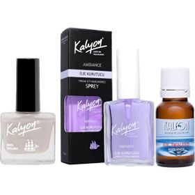 Kalyon 202 Oje + 17 ml Oje Kurutucu Sprey + Oje Çözücü