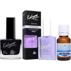 Kalyon 213 Oje + 17 ml Oje Kurutucu Sprey + Oje Çözücü