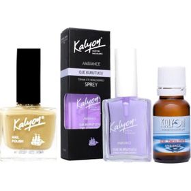 Kalyon 233 Oje + 17 ml Oje Kurutucu Sprey + Oje Çözücü
