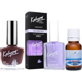 Kalyon 306 Oje + 17 ml Oje Kurutucu Sprey + Oje Çözücü