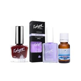 Kalyon 308 Oje + 17 ml Oje Kurutucu Sprey + Oje Çözücü