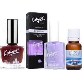 Kalyon 308 Oje + 17 ml Oje Kurutucu Sprey + Oje Çözücü