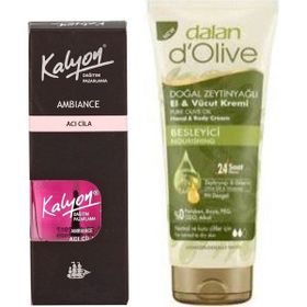 Kalyon Acı Cila + 20 ml Dalan Tüp Krem