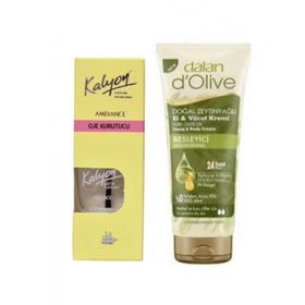 Kalyon Fırçalı Oje Kurutucu + 20 ml Dalan Tüp Krem