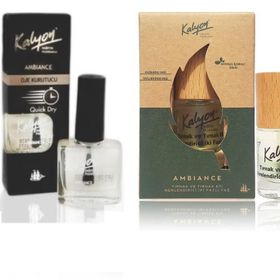 Kalyon Fırçalı Oje Kurutucu + Kalyon 11 ml Bitkisel Tırnak ve Tırnak Eti Nemlendirici İki Fazlı Yağ