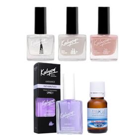 Kalyon French Set + 17 ml Oje Kurutucu Sprey + Oje Çözücü