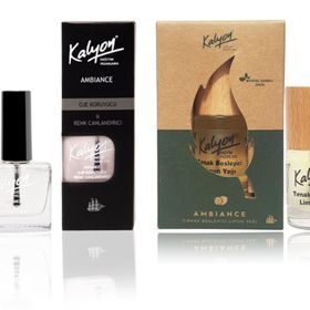 Kalyon Oje Koruyucu + Kalyon 11 ml Bitkisel Tırnak Besleyici Limon Yağı