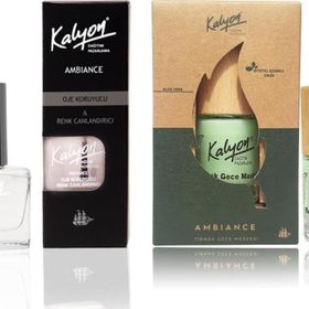Kalyon Oje Koruyucu + Kalyon 11 ml Bitkisel Tırnak Gece Maskesi