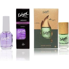 Kalyon Oje Kurutucu Sprey + Kalyon 11 ml Bitkisel Tırnak Gece Maskesi
