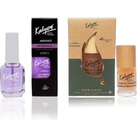 Kalyon Oje Kurutucu Sprey + Kalyon 11 ml Bitkisel Tırnak ve Tırnak Eti Güçlendirici Bakım Serumu