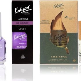 Kalyon Oje Kurutucu Sprey + Kalyon 11 ml Bitkisel Tırnak ve Tırnak Eti Nemlendirici İki Fazlı Yağ