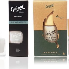 Kalyon Oje Matlaştırıcı + Kalyon 11 ml Bitkisel Tırnak Onarıcı Bakım Cilası