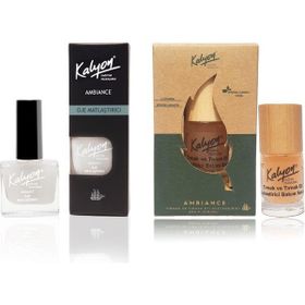 Kalyon Oje Matlaştırıcı + Kalyon 11 ml Bitkisel Tırnak ve Tırnak Eti Güçlendirici Bakım Serumu