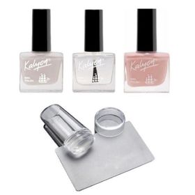 Kalyon Stamper Silikon ve French Set
