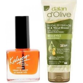Kalyon Tırnak Bakım Yağı + 20 ml Dalan Tüp Krem
