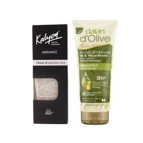 Kalyon Tırnak Beyazlatıcı Cila + 20 ml Dalan Tüp Krem