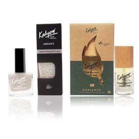 Kalyon Tırnak Beyazlatıcı Cila + Kalyon 11 ml Bitkisel Tırnak Besleyici Limon Yağı