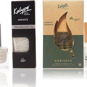 Kalyon Tırnak Beyazlatıcı Cila + Kalyon 11 ml Bitkisel Tırnak ve Tırnak Eti Nemlendirici İki Fazlı Yağ