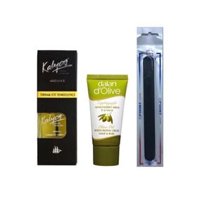Kalyon Tırnak Eti Temizleyici + 20 ml Dalan Krem + Tırnak Törpüsü