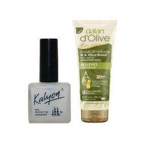 Kalyon Tırnak Sertleştirici + 20 ml Dalan Tüp Krem