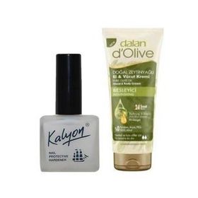 Kalyon Tırnak Sertleştirici + 20 ml Dalan Tüp Krem