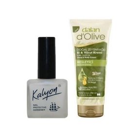 Kalyon Tırnak Sertleştirici + 20 ml Dalan Tüp Krem