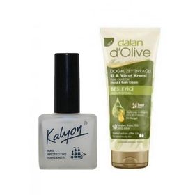 Kalyon Tırnak Sertleştirici + 20 ml Dalan Tüp Krem