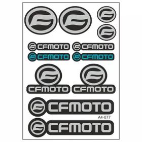 Kalyoncu Motor Gri CF Moto Sticker Seti