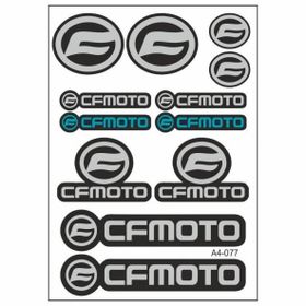 Kalyoncu Motor Gri CF Moto Sticker Seti
