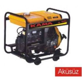 Kama By Reis Dizel KDE6500E (5 Kva) İpli Marşlı Monofaze Jeneratör