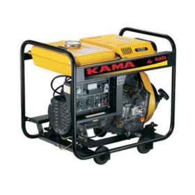 Kama By Reis Dizel KDE6500E (5 Kva) İpli Marşlı Monofaze Jeneratör