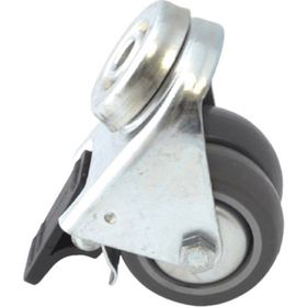Kama M10 Makine Tekerleği Küçük Frenli Çiftli 50 x 17 Teker