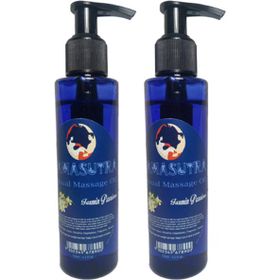 Kamasutra Erkeklere ve Bayanlara Özel Yasemin Aromalı Vücut Jasmine Flavored Massage Oil 125 ml 2 Adet Masaj Yağı
