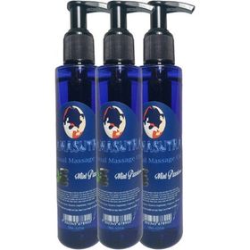 Kamasutra Nane Aromalı Vücut Mint Flavored Massage Oil 125 ml 3 Adet Masaj Yağı