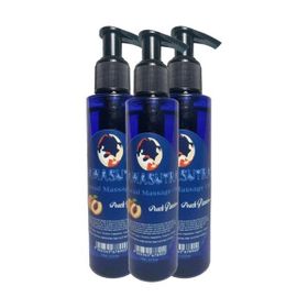 Kamasutra Şeftali Aromalı Vücut Peach Flavored Massage Oil 125 ml 3 Adet Masaj Yağı