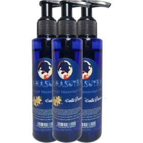 Kamasutra Vanilya Aromalı Pure Edible Vanilla Flavor Massage Oil 125 ml 3 Adet Masaj Yağı