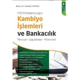Kambiyo İşlemleri ve Bankacılık - Celalettin Cantekin