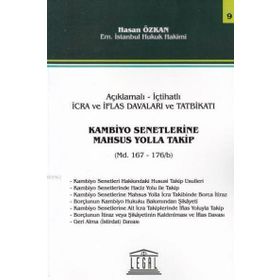 Kambiyo Senetlerine Mahsus Yolla Takip - Seri 9 - Hasan Özkan