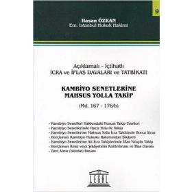 Kambiyo Senetlerine Mahsus Yolla Takip - Seri 9 - Hasan Özkan