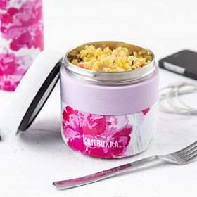Kambukka Bora Pink Blossom 400 ml Pembe Yemek Termosu