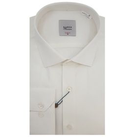 Kamer 2001B Slim Fit Beyaz Erkek Gömleği