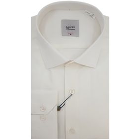 Kamer 2001B Slim Fit Beyaz Erkek Gömleği