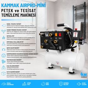 Kammak Airpro-Mini Petek Temizleme Makinesi
