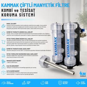 Kammak Çiftli Manyetık Filtre