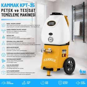 Kammak Kpt-35 Petek Temizleme Makinesi