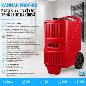Kammak Prof-02 Petek Temizleme Makinesi