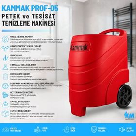 Kammak Prof-05 Petek Temizleme Makinesi