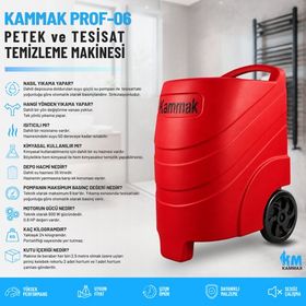Kammak Prof-06 Petek Temizleme Makinesi